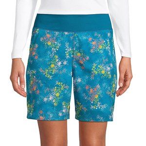 Lands' End Plus 7 in High Rise Everyday Active Shorts